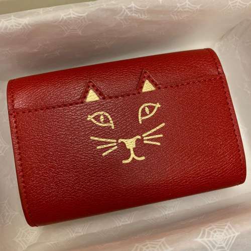 ［名牌大賤賣］Charlotte Olympia Feline Mini Wallet