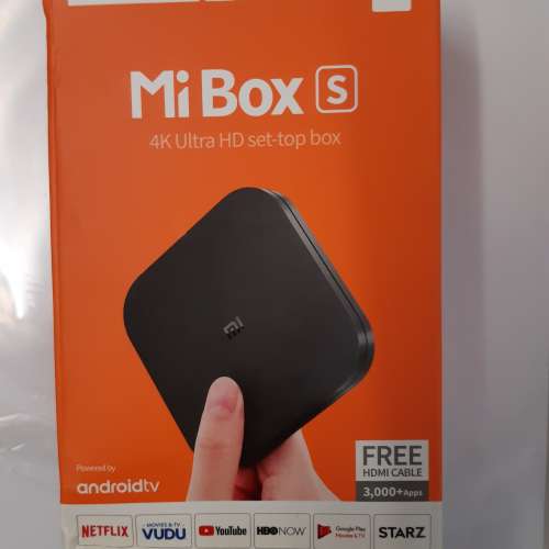 全新 國際版MI BOX S 小米電視盒 4K Ultra HD set-top box