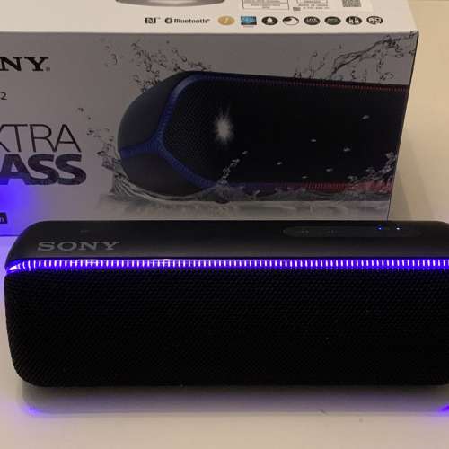Sony SRS- XB32 藍芽無線揚聲器黑色