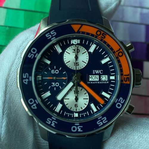 IWC Aquatimer Chronograph Stainless Steel Blue Dial IW376704