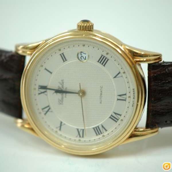 Claude Helier 18K solid-gold automatic