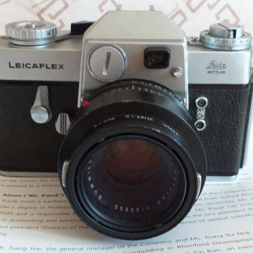 Leica  1968年經典相機，Germany連Leica summicron 1:2 50鏡頭