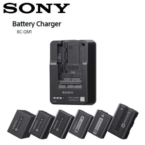 [出售] Sony Quick Charger BC-QM1 (NP-FW50&FM500H) a72,a7R2,A7S2,a6500,a6300 快...