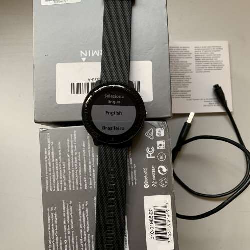 98%New Garmin Vivoactive 3 Music Black Smart Watch English Only