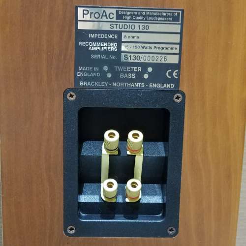 英國ProAc STUDIO 130 坐地喇叭