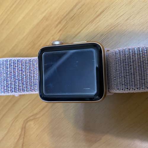 Apple watch 3 42mm 玫紅金GPS