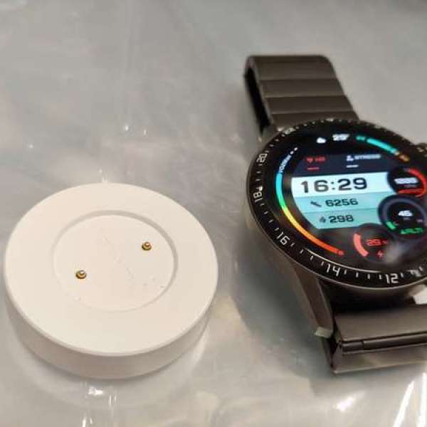 華為 GT 2 46mm 鈦灰色不銹鋼錶帶智能手錶 (香港行貨) Huawei gt2