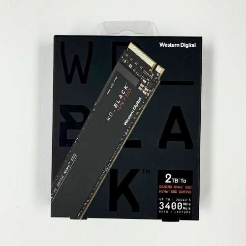 現貨全新 WD 2TB Black SN750 M.2 2280 WDS200T3X0C PCIe Gen3x4 NVMe Gaming SSD ...