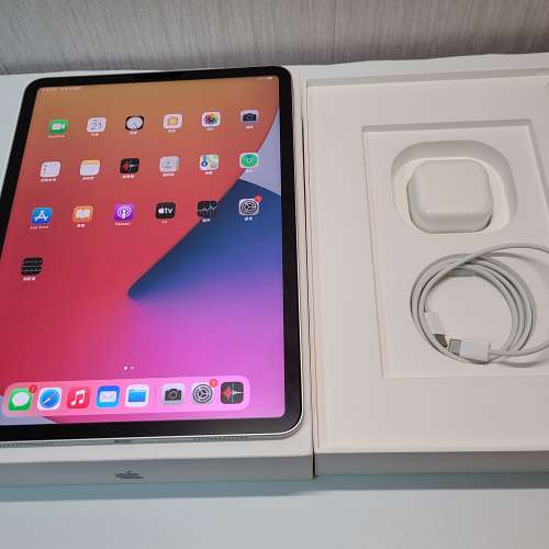 iPad Pro 11吋 2018 512g 銀色 WIFI版 完美無花 額外Apple Care+ 第三代 3rd gen 2423