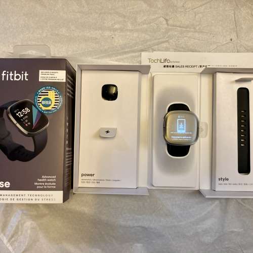 99%新 港行 黑色 Fitbit Sense