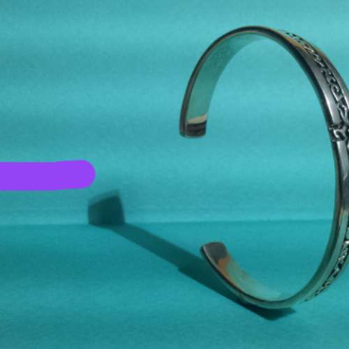 925 sterling Silver Possession of grain Bracelet S12