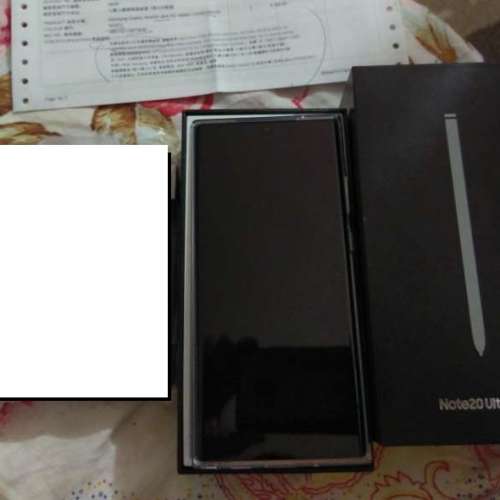 Samsung note 20 ultra 12/256 白色95%新 衛訊行貨有正單(換iphone pro max sony l...