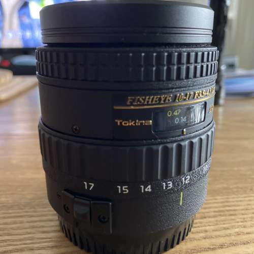 Tokina AT-X Fisheye 10-17mm f/3.5-4.5 DX AF Lens For Canon EF Mount