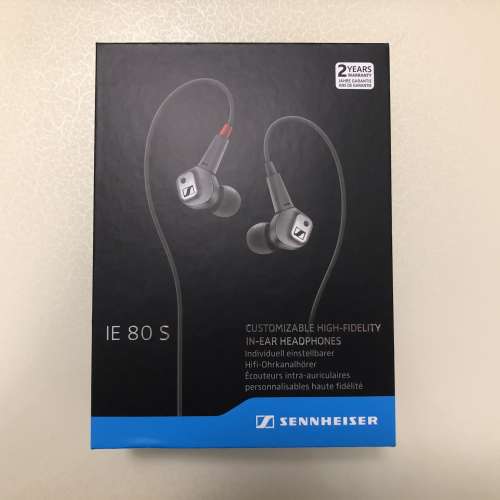 Sennheiser ie80s 耳機