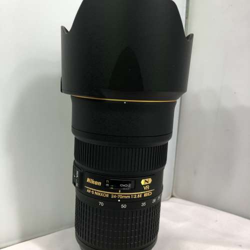 Nikon 24-70mm f2.8 E VR 行貨 有盒 極少用 極新淨