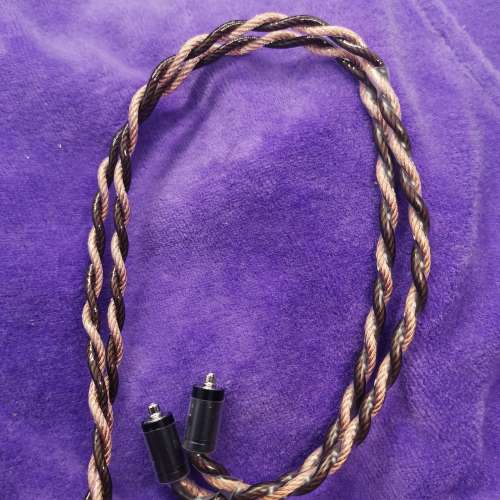 超粗芯石墨烯7N古河銅升級線耳機線QDC UE VE Shure inear fitear fender campfire ...