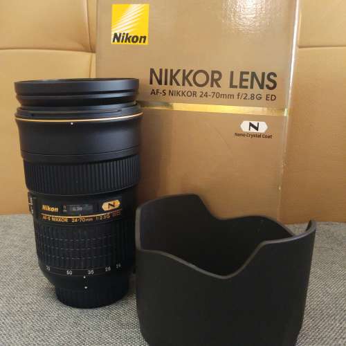 Nikon 24-70mm f2.8 G AF-S ED Lens