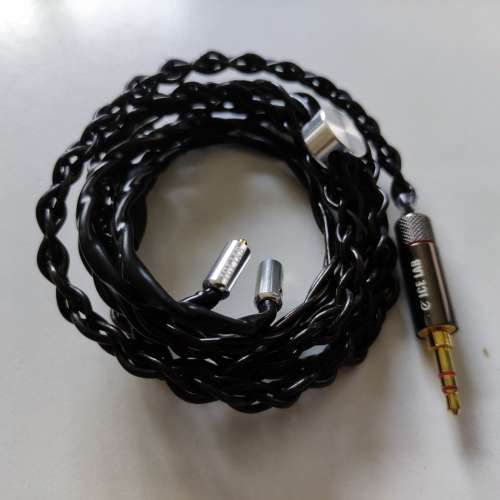 Faudio major black sprite 4wires mmcx 3.5mm cable