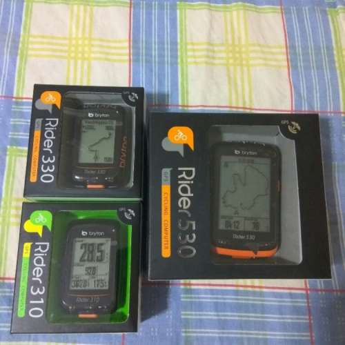 100%NEW Bryton Rider 310/330/530 GPS Cycling Computer 中文無線GPS單車碼錶