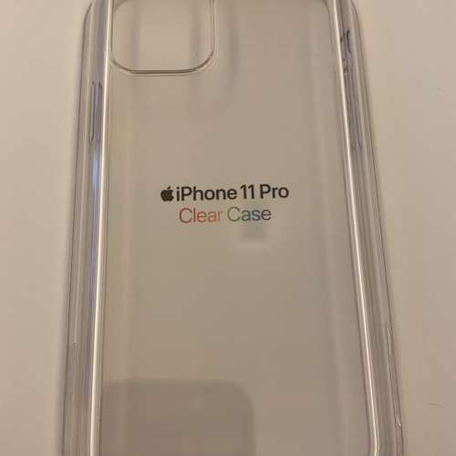9成新 iPhone 11 Pro 蘋果原廠 Clear Case