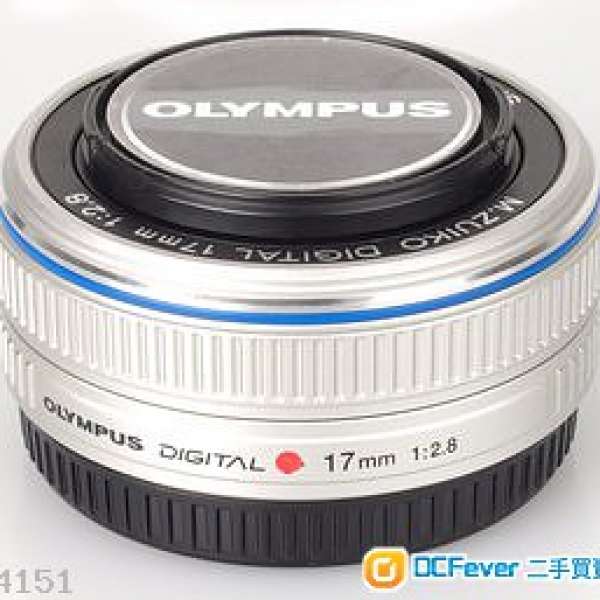 新淨 olympus 17mm f2.8 餅鏡(m4/3)