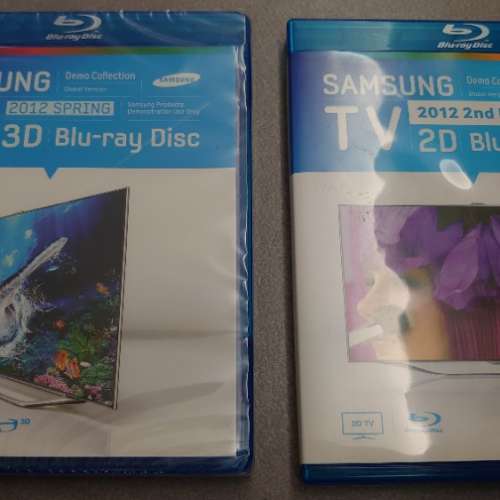 Samsung demo bluray x 2 2D & 3D