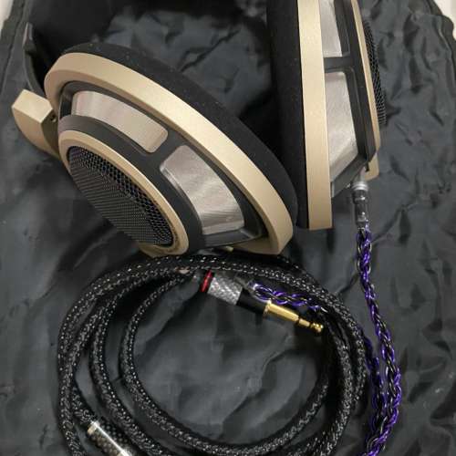紫冥 極級7N退火銅mix金銀銅耳機線升級線Shure QDC 64audio fender campfire westo...