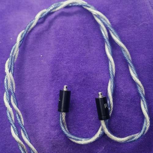 限時特惠粗芯7N單晶銀銅合金mix銅鍍銀升級線Shure QDC fender campfire westone in...