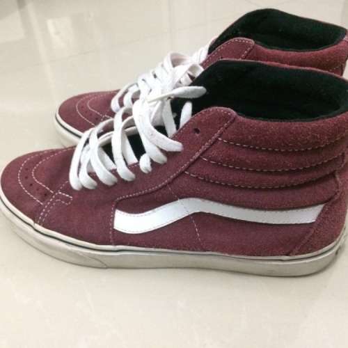 酒紅色VANS