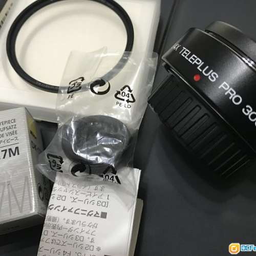 極新 - B+W MRC Nano (55 & 58mm) UV + Nikon DK-17M + Kenko 1.4x Pro300