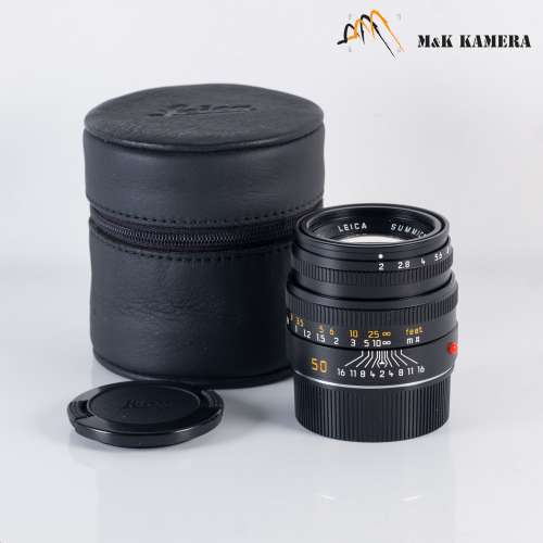 Leica Summicron-M 50mm/F2.0 Ver.V Black Lens #68019