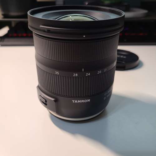 Tamron 17-35mm f2.8-4 di osd for canon full frame ef mount.