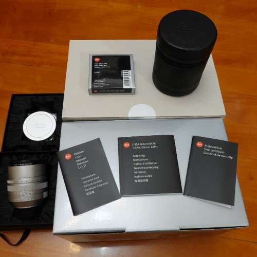 99% New Leica Noctilux-M 50mm 0.95 ASPH 銀鏡