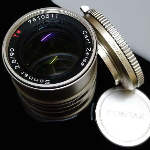 Contax Carl Zeiss Sonnar 90mm f2.8 95%新