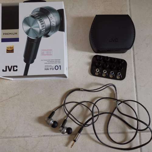 JVC FD01 耳機 - 行貨全套 ~ 99% new