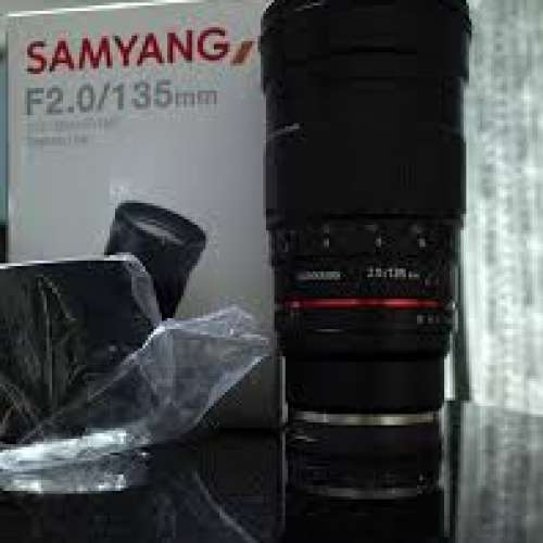 Samyang MF 135/2 ED UMC Telephoto Lens For Sony FE