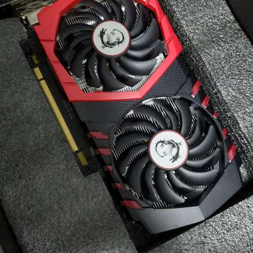 Msi 1050ti紅龍4gb