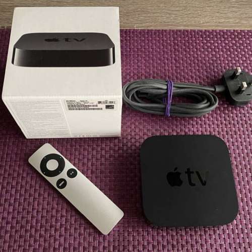 蘋果Apple TV Series 3 A1427 第三代機頂盒 A1427 行貨 95%新 用LAN線連接上網 有HD...