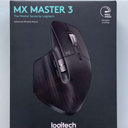 買賣全新及二手鍵盤滑鼠, 電腦- Logitech MX Master 3 全新未開封，連