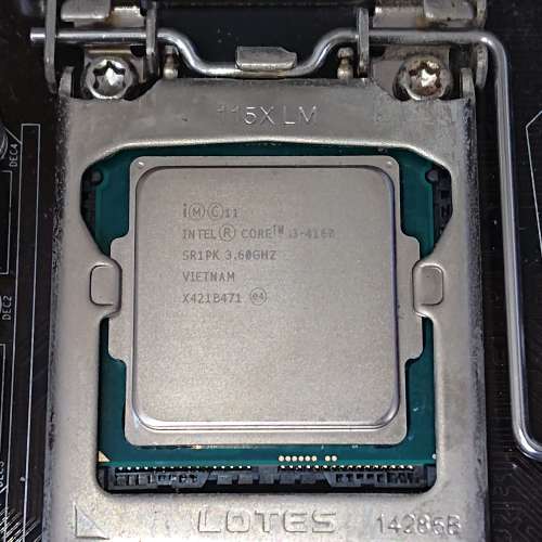 二手Intel i3-4160 第四代core (2C/4T) 連原裝風扇