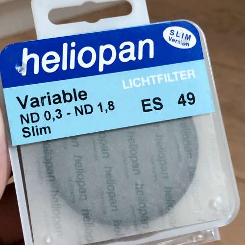 Heliopan 49mm ND 0.3-ND1.8 可調教式10級ND filter