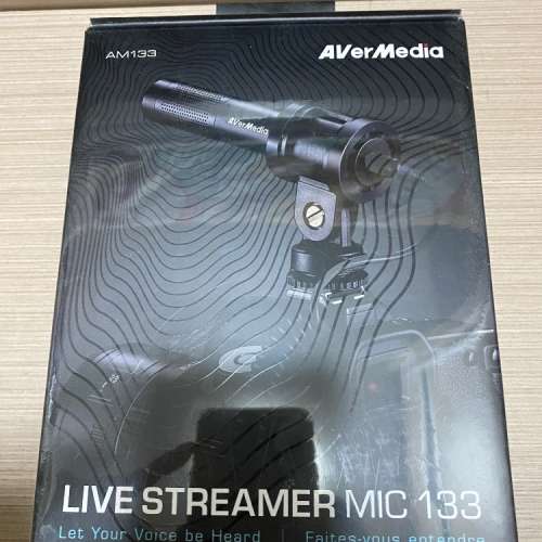 全新 Aver-media AM133 收音咪 相機 錄片