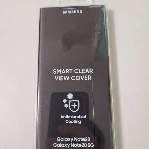 全新原廠未開封 Samsung Galaxy Note 20 smart clear view cover 灰色