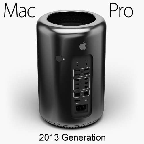 Apple MAC PRO 垃圾桶 頂級12核 極高配 2.7GHz 64GB RAM 1TB
