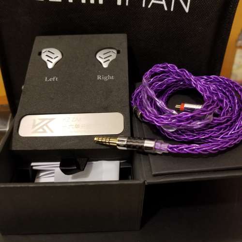 KZ Zax每邊八單圈鐵耳機