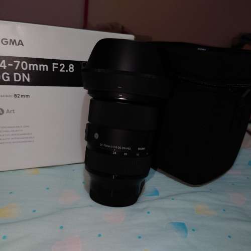 Sigma 24-70 f2.8 dg dn art emount sony 有單有盒有保 有使用痕跡