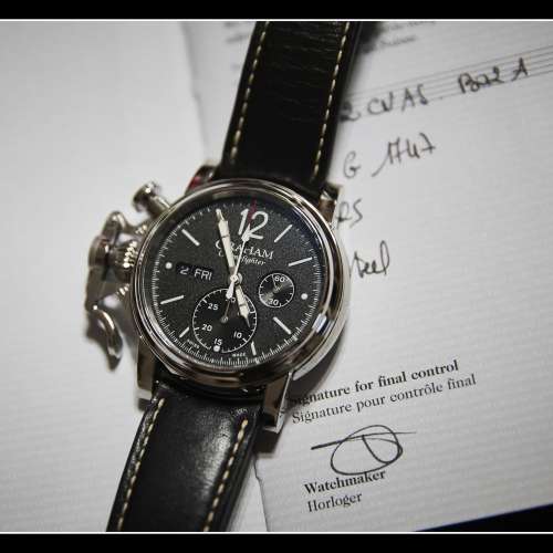 原價六八折HK$29784 GRAHAM Chronofighter Vintage VINTAGE