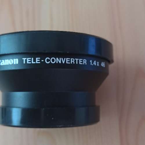 Canon tele converter 1.4x 增距鏡(46mm 口徑鏡頭適用）