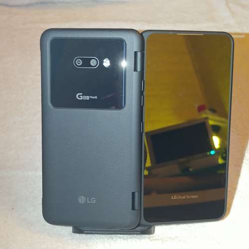 "有網絡鎖" 日版單咭 LG G8X ThinQ 901LG 單機連全新副屏 95%新淨 撳價即黑
