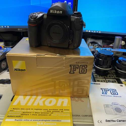 95% New Nikon F6 Camera Body with box $9680. Only